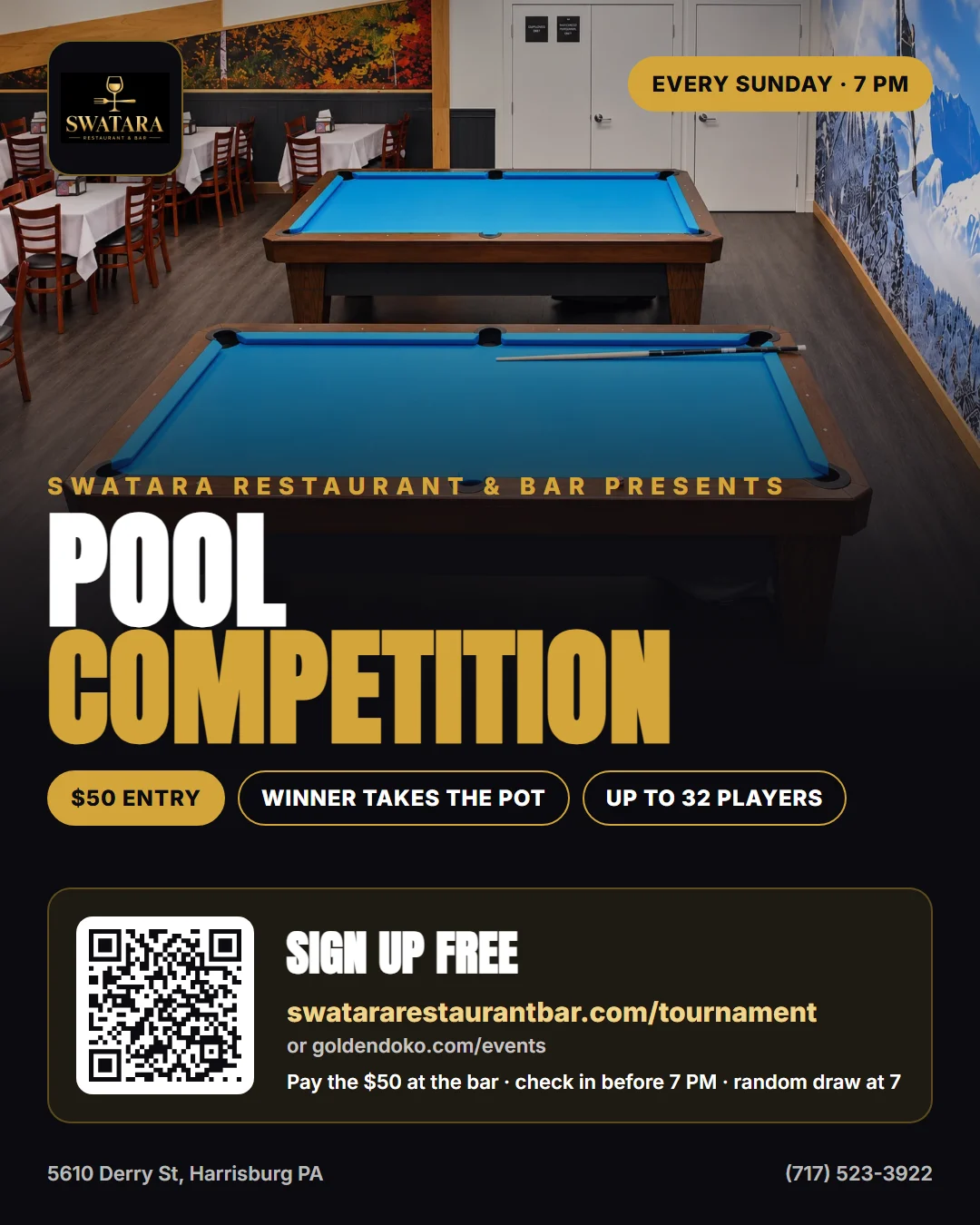 Sunday Pool Competition