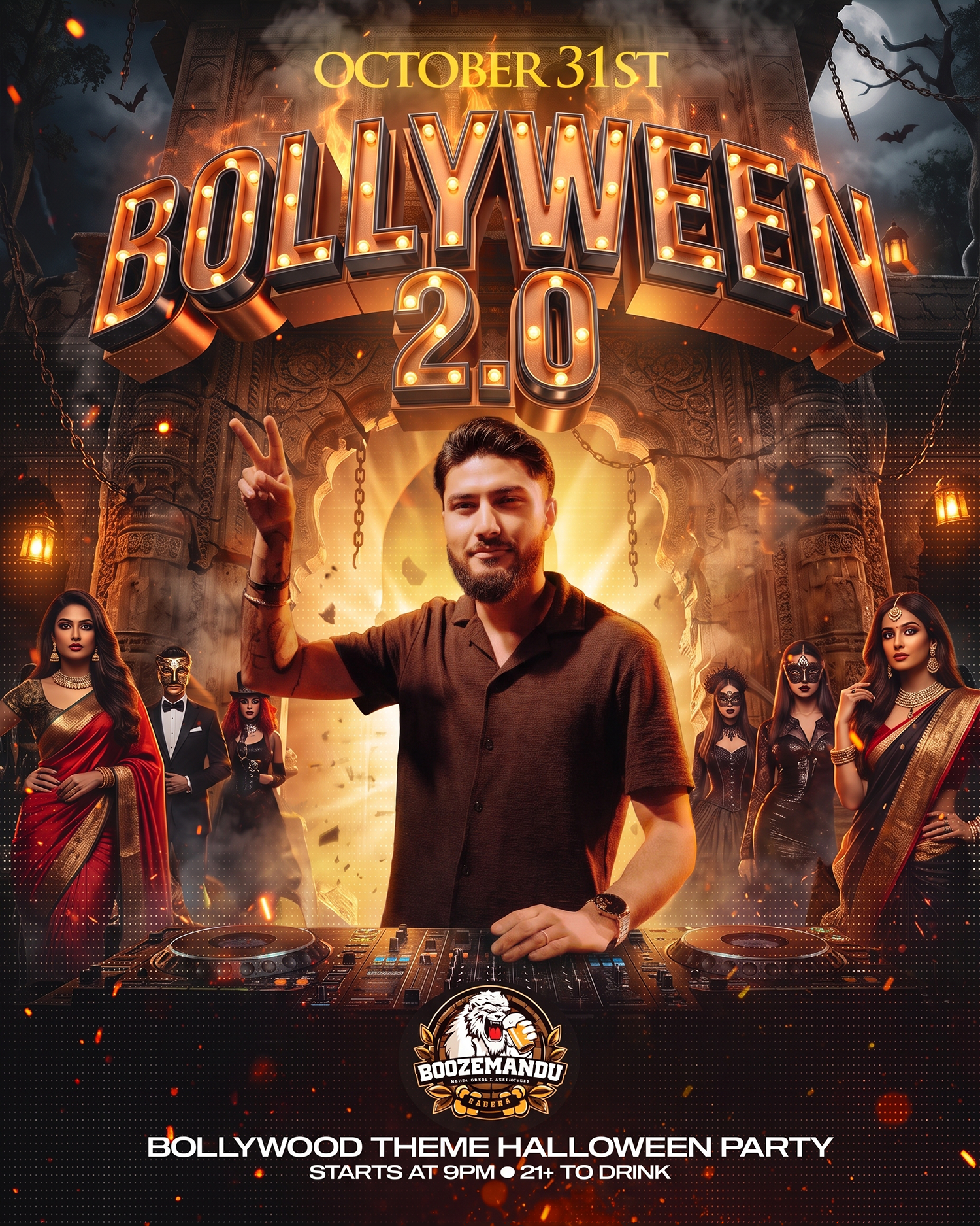 Bollyween 2.0 — flyer